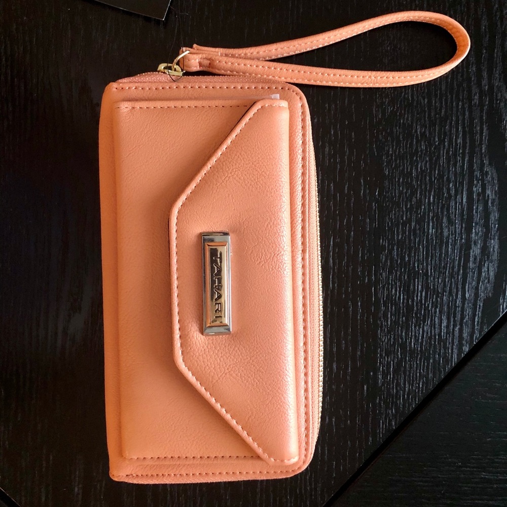 Tahari Wallet - Peach Color